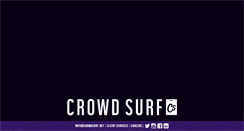 Desktop Screenshot of crowdsurf.net